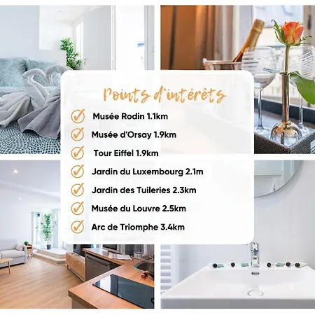 Pacino Flat - Invalides - Tour Eiffel - 4 Personnes - Cosy *
